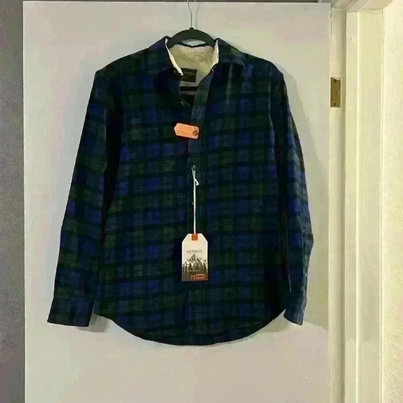 NWT Hudson and Barrow Flannel - Picture 1 of 7